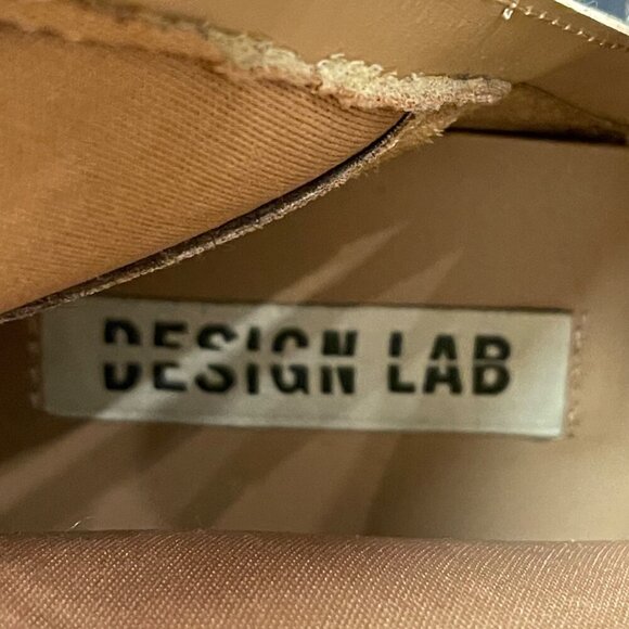 NWOB Design Lab Womens Indy Lace-Up Faux Shearling Lined Boots Size 9 Tan New - Picture 8 of 8